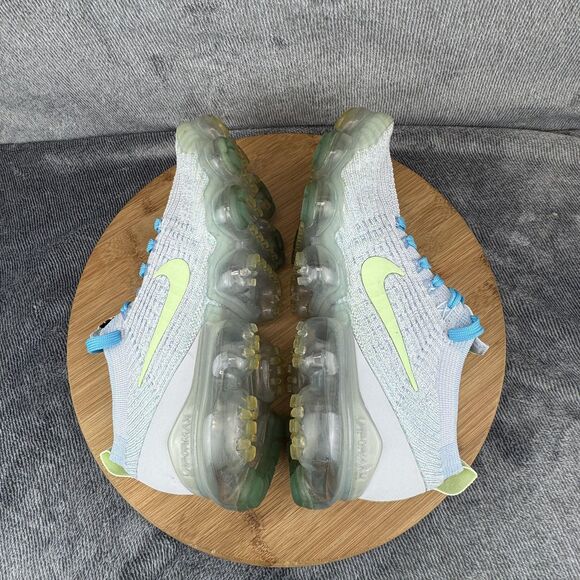 Nike Air VaporMax Flyknit 2020 Shoe Women Size 8.5 Blue Green DC2051-001 Running - Picture 7 of 10